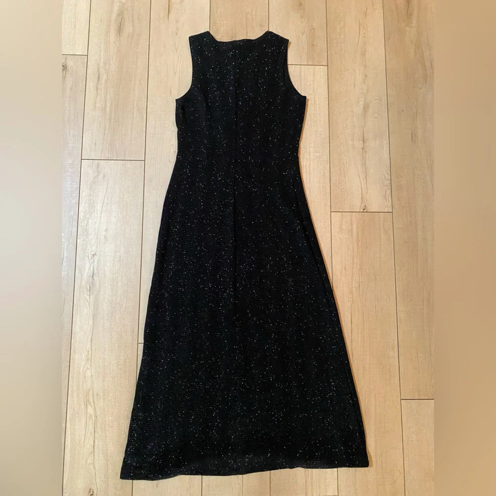 Sparkly Ronni Nicole Black Sparkly Dress Knit Dress | Size SP - Picture 10 of 13